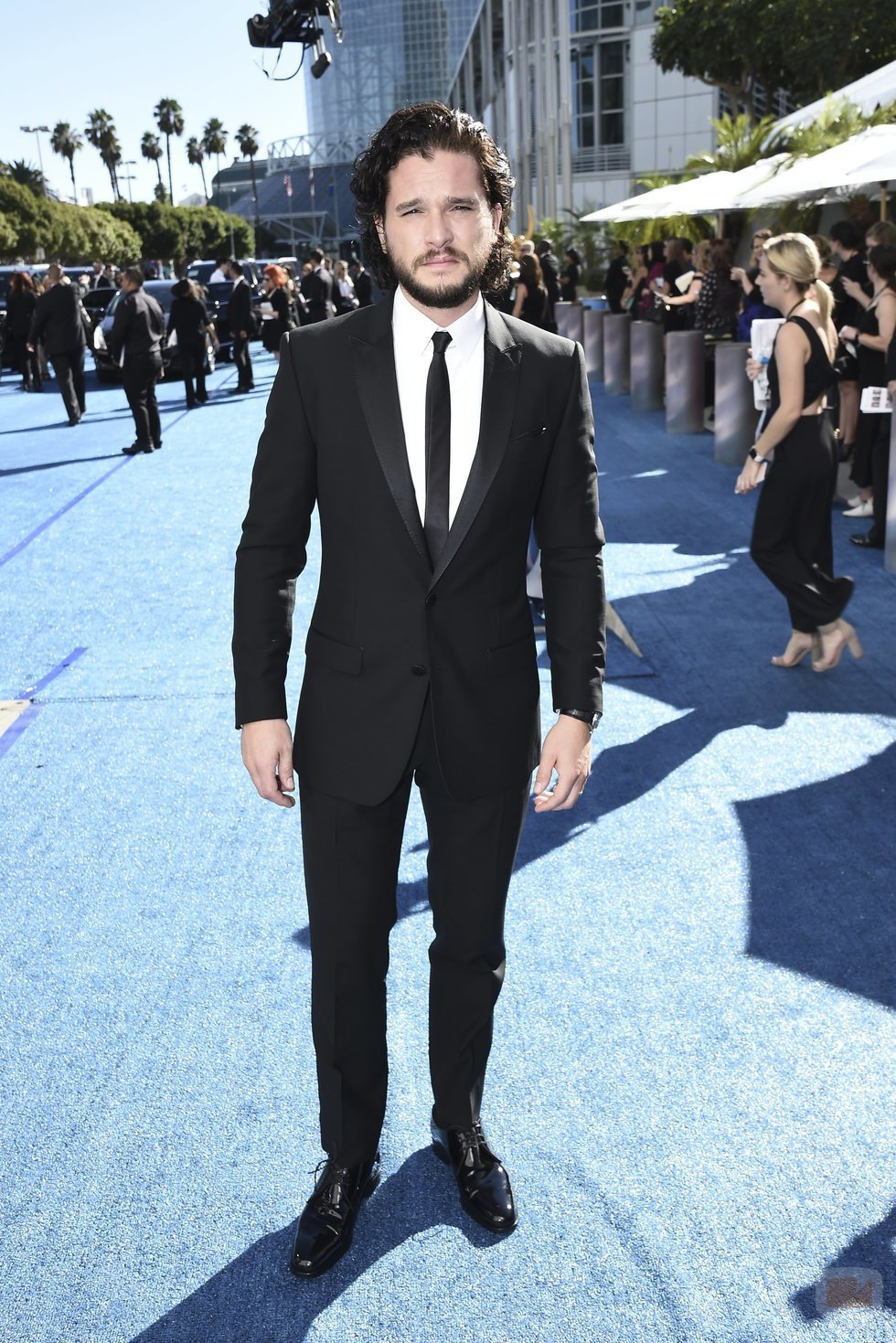 Kit Harington en la alfombra roja de los Emmy 2018