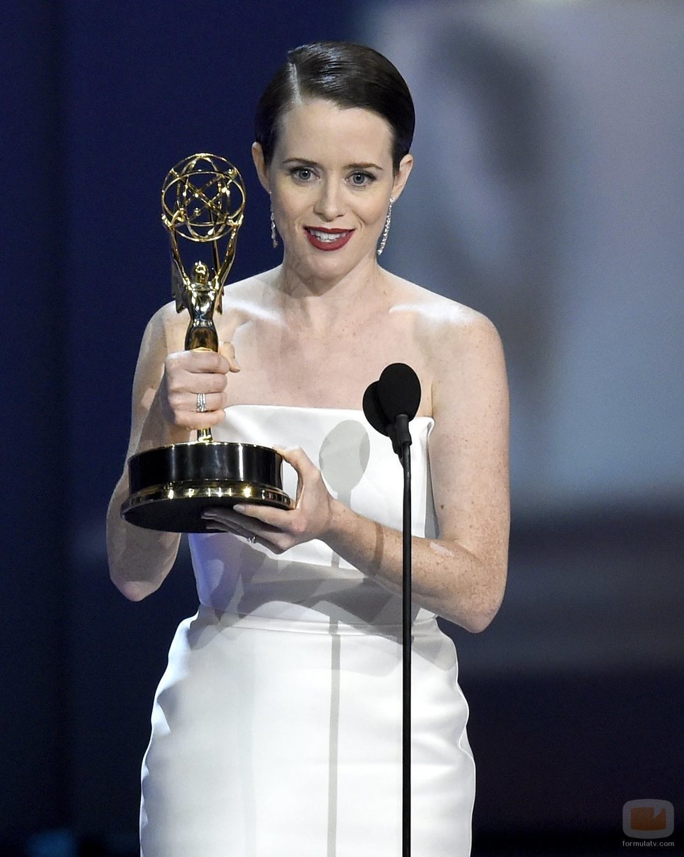 Claire Foy ganadora del Emmy a la mejor actriz de drama