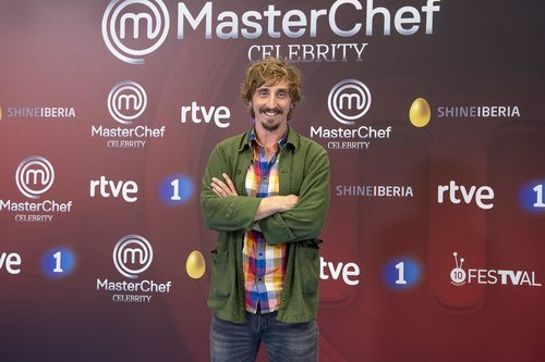 Iván Massagué, en la presentación de 'MasterChef Celebrity 3'