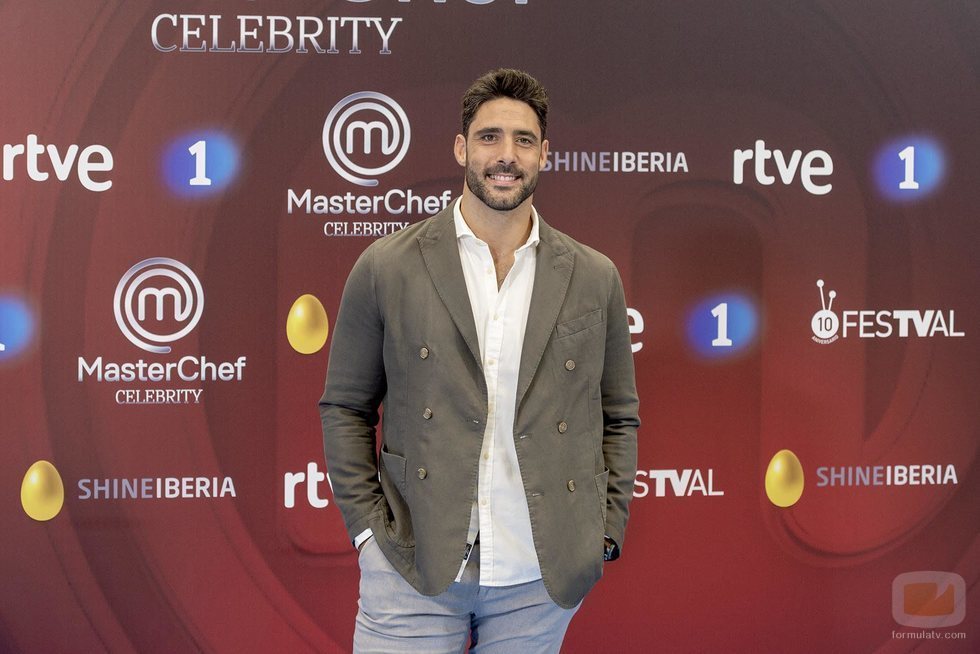 Jaime Nava, en la presentación de 'MasterChef Celebrity 3'