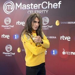 Mario Vaquerizo, en la presentación de 'MasterChef Celebrity 3'