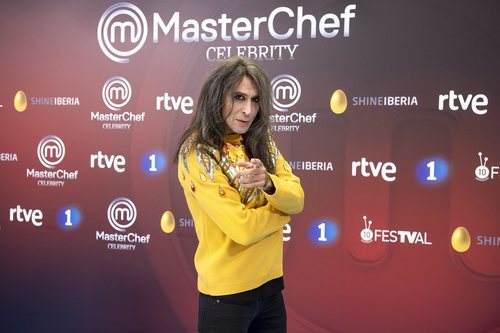 Mario Vaquerizo, en la presentación de 'MasterChef Celebrity 3'