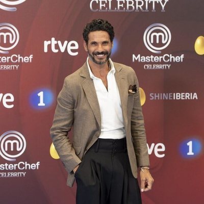 Óscar Higares, en la presentación de 'MasterChef Celebrity 3'