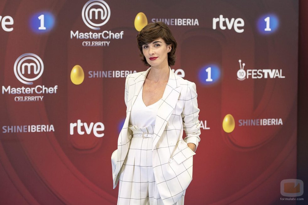 Paz Vega, en la presentación de 'MasterChef Celebrity 3'