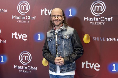 Santiago Segura, en la presentación de 'MasterChef Celebrity 3'