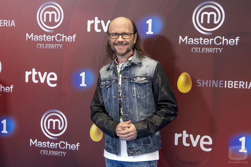 Santiago Segura, en la presentación de 'MasterChef Celebrity 3'