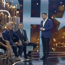 Jorge Javier Vázquez comentando la gala de 'GH VIP 6' con Kiko Matamoros