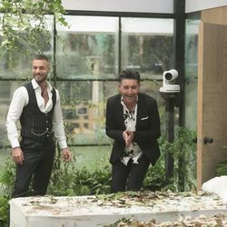 Tony Spina y Ángel Garó en la casa de 'GH VIP 6'