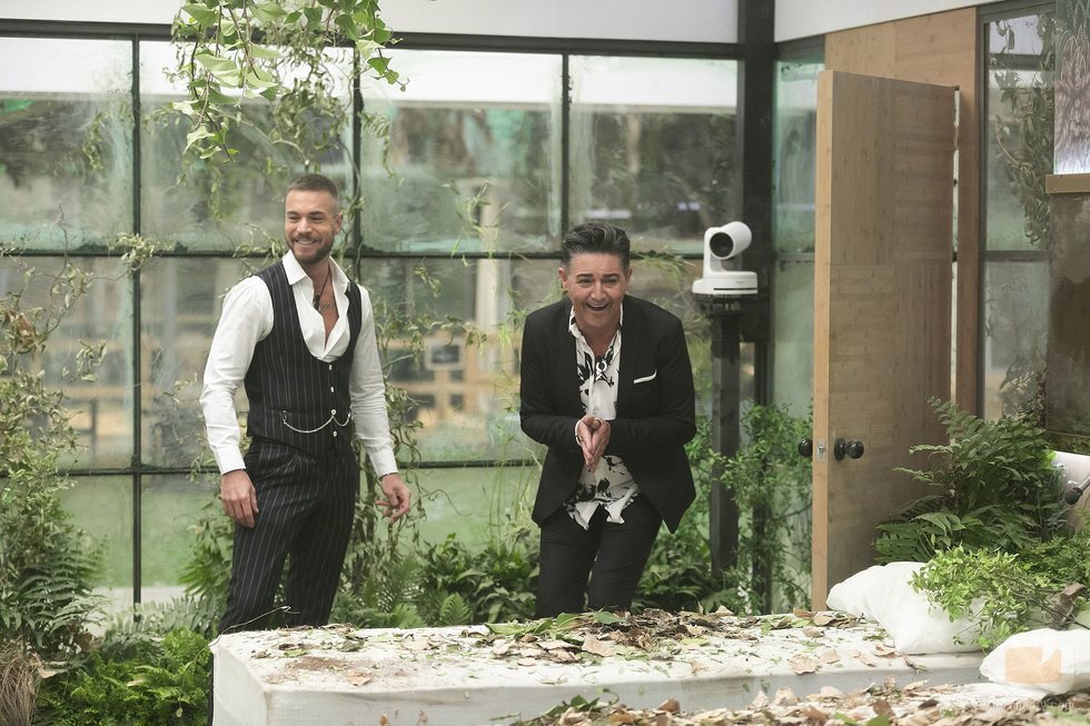 Tony Spina y Ángel Garó en la casa de 'GH VIP 6'