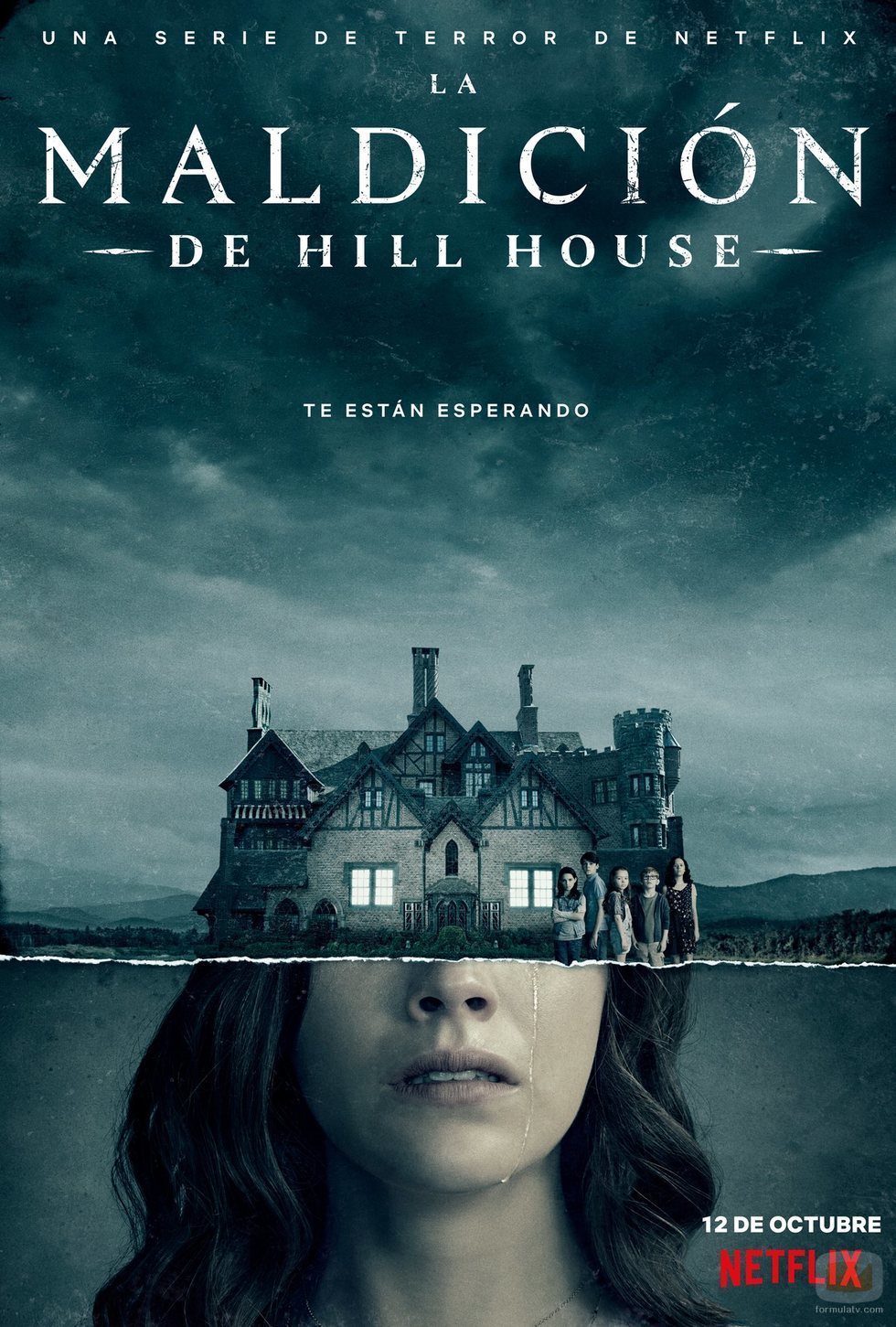 Póster oficial de 'La maldición de Hill House'