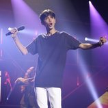 Dave, concursante de 'OT 2018', en la Gala 0