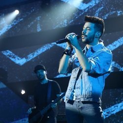 Rodrigo cantando en la Gala 0 de 'OT 2018'