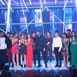Los concursantes 'OT 2017' en la Gala 0 de 'OT 2018'