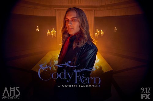 Cody Fern como Michael Langdon en 'American Horror Story: Apocalypse'