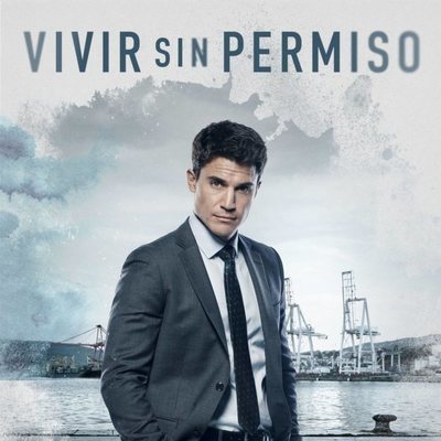 Póster oficial de Álex González en 'Vivir sin permiso'