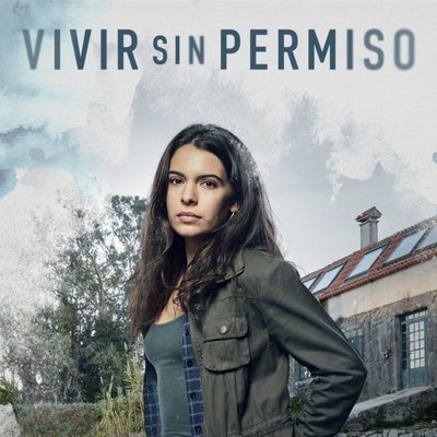 Póster oficial de Claudia Traisac en 'Vivir sin permiso'