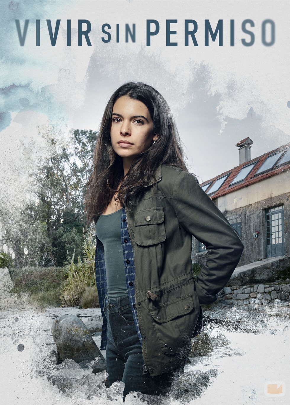 Póster oficial de Claudia Traisac en 'Vivir sin permiso'