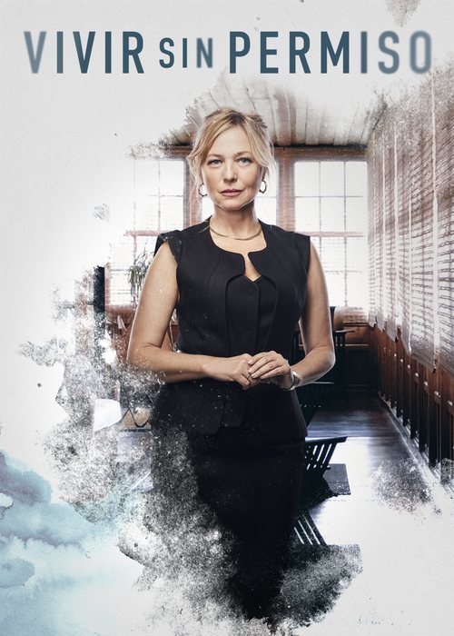 Póster oficial de Pilar Castro en 'Vivir sin permiso'