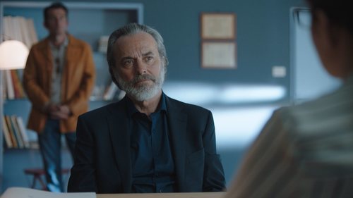 José Coronado durante el rodaje de 'Vivir sin permiso'