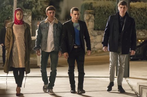 Nadia, Samuel, Christian y Ander en la primera temporada de 'Élite'
