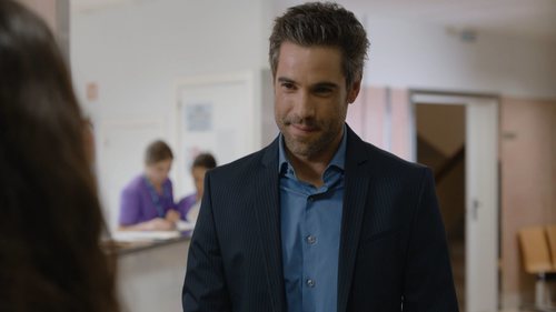 Unax Ugalde durante el rodaje de 'Vivir sin permiso'