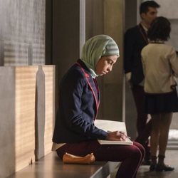 Mina El Hammani es Nadia en la primera temporada de 'Élite'