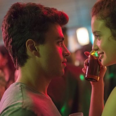 Samuel y Marina en una fiesta en la primera temporada de 'Élite'