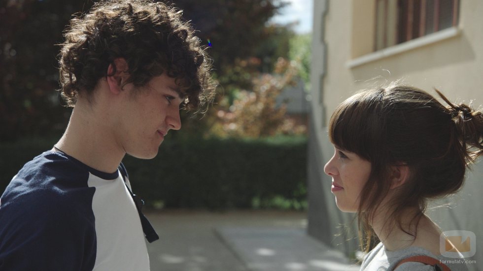 Jorge y Eva en la primera temporada de 'Skam España'