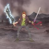 El personaje de Rubius luchando en 'Virtual Hero', serie de Movistar+
