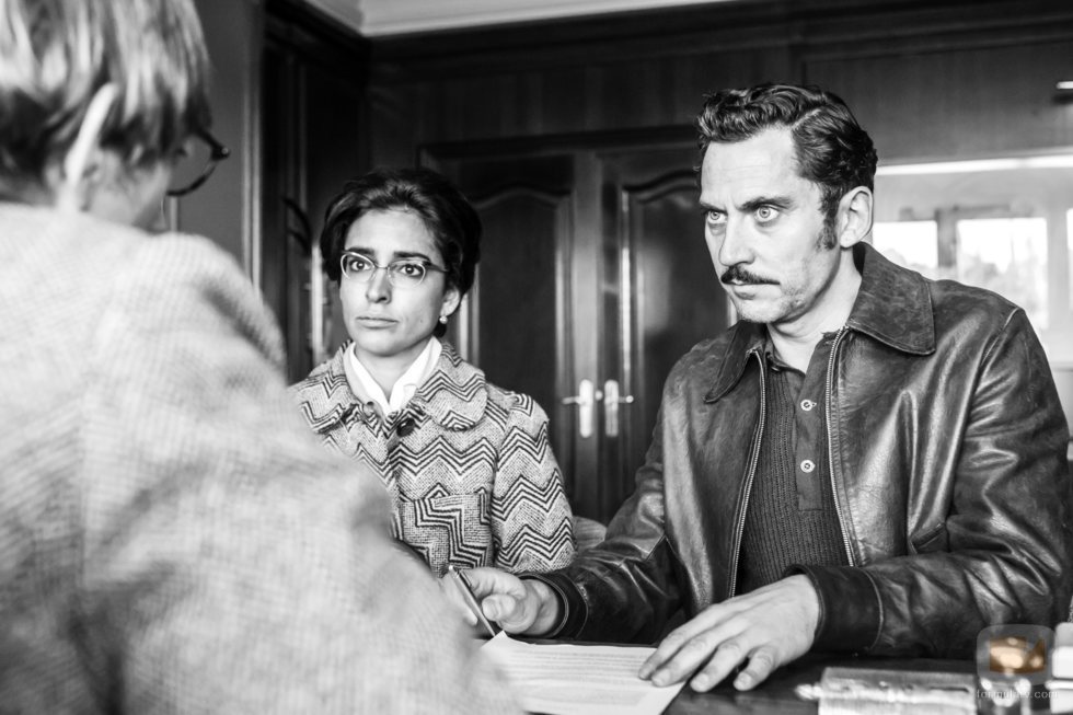 Inma Cuesta y Paco León juntos en la primera temporada de 'Arde Madrid'