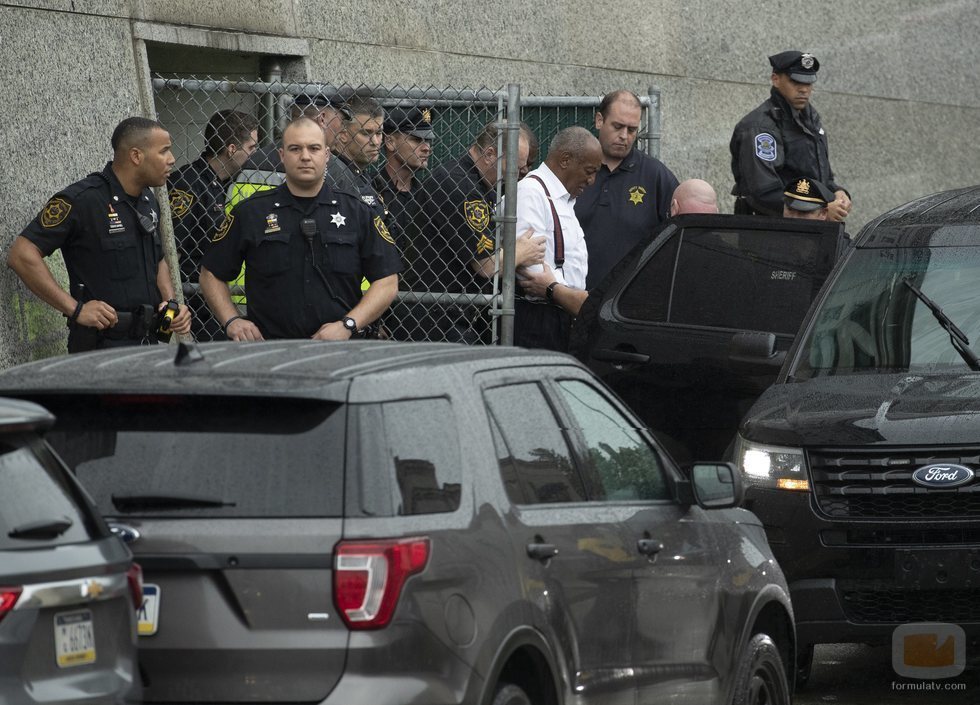 Bill Cosby después de ser condenado por violación