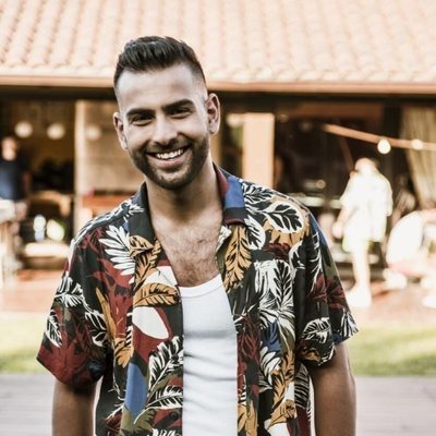 Juan Antonio ('OT 2017') en el rodaje de su primer sencillo, "No te echo de menos"