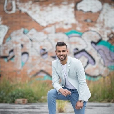 Foto promocional del nuevo sencillo de Juan Antonio ('OT 2017')