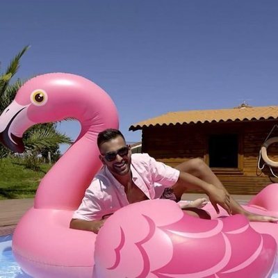 Juan Antonio ('OT 2017'), en el rodaje de su primer videoclip musical