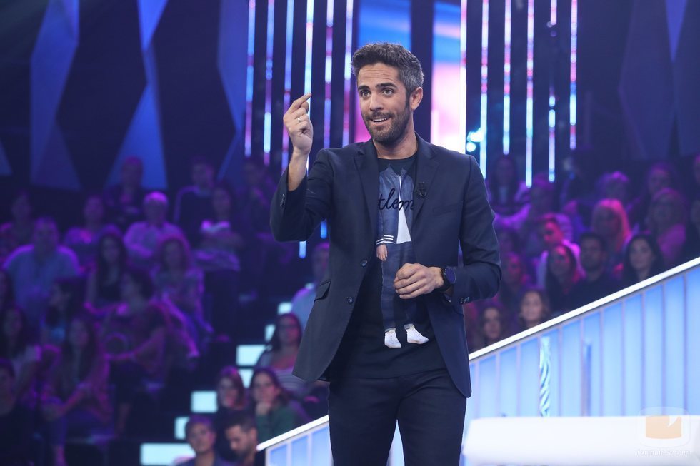 Roberto Leal durante la Gala 1 de 'OT 2018'