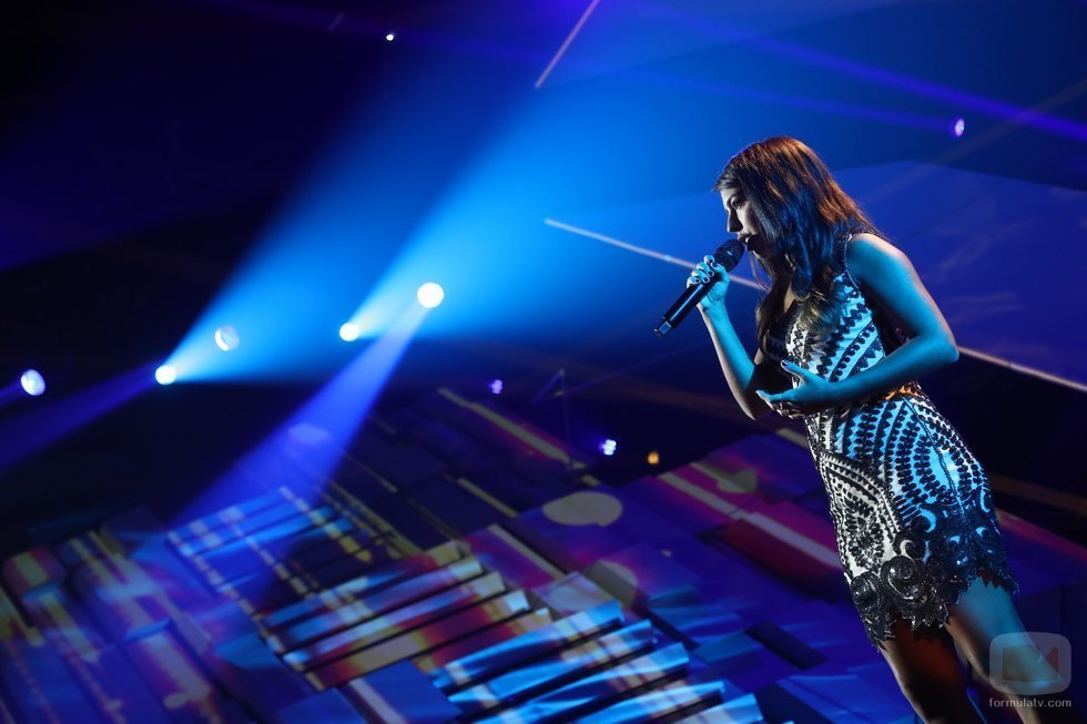África actuando en la Gala 1 de 'OT 2018'
