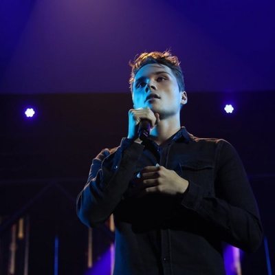 Damion en su actuación de la Gala 1 de 'OT 2018'