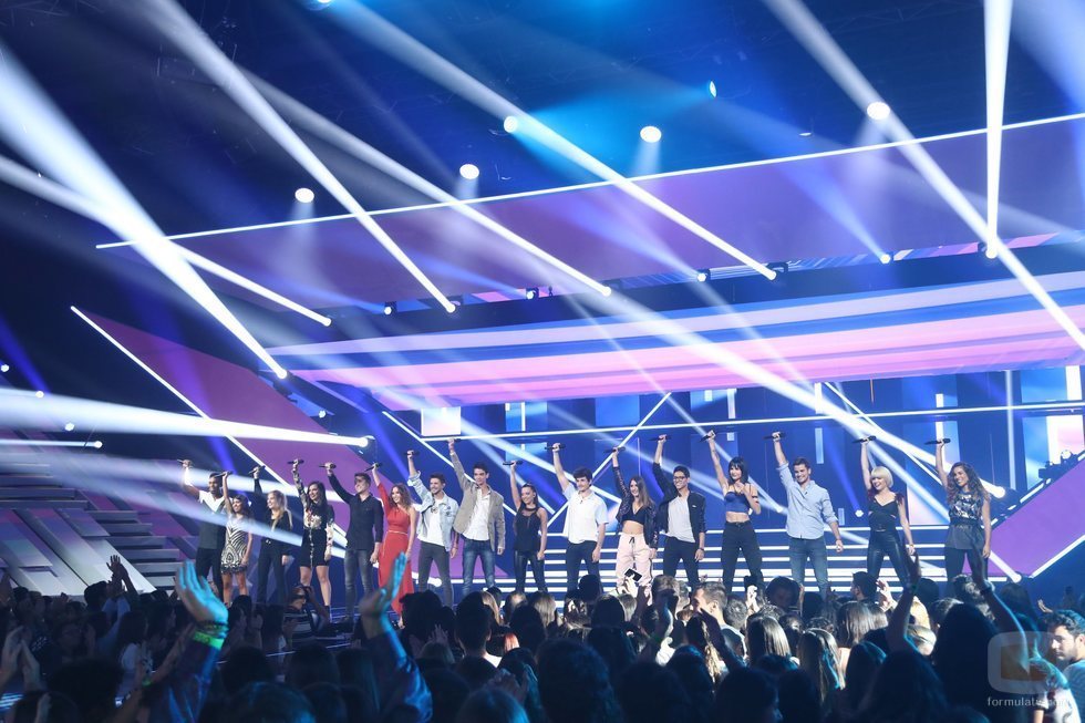 La actuación grupal de la Gala 1 de 'OT 2018'