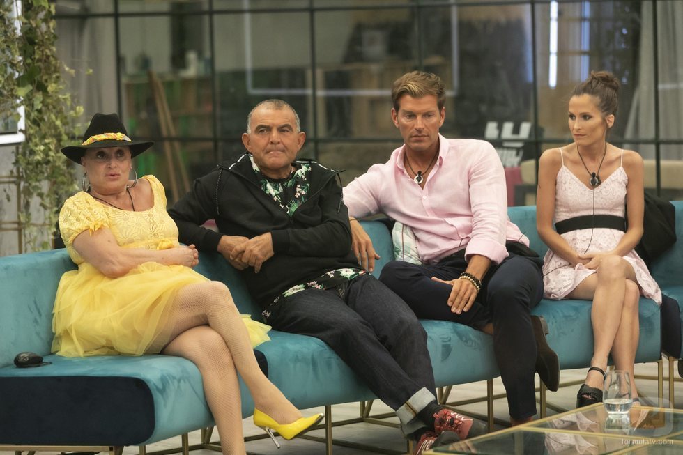 Aramís Fuster, El Koala, Darek y Verdeliss en la gala 3 de 'GH VIP 6'