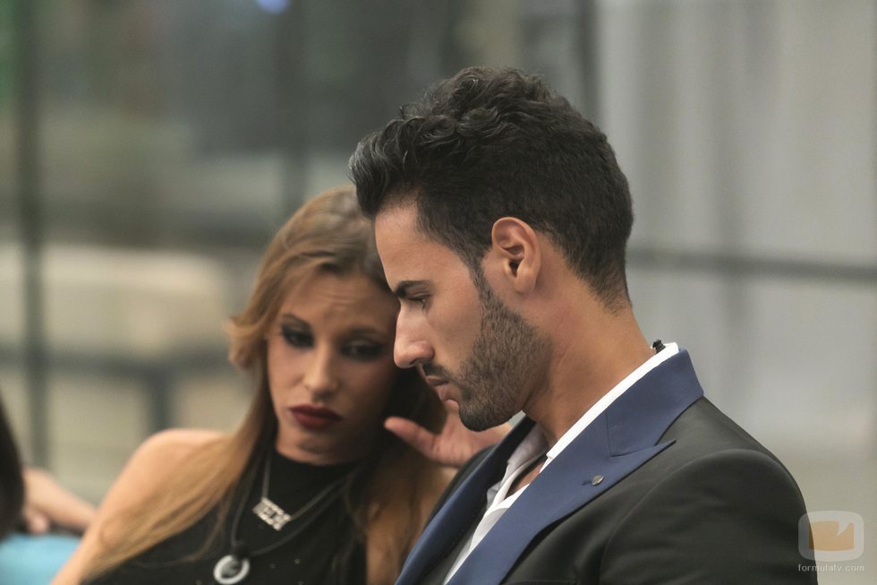 Techi y Asraf Beno muy tristes tras la expulsión de Chabelita en la gala 3 de 'GH VIP 6'