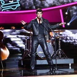 Carlos Baute imita a Elvis Presley en la gala 1 de 'Tu cara me suena'