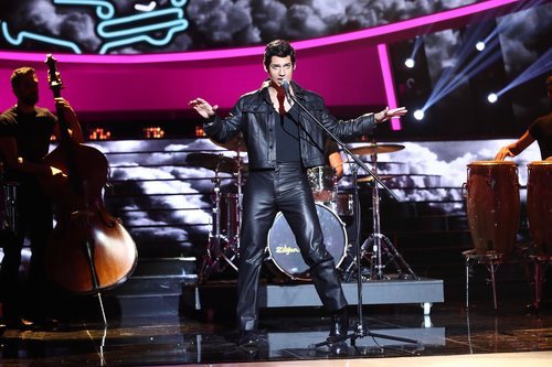Carlos Baute imita a Elvis Presley en la gala 1 de 'Tu cara me suena'