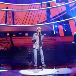 Manu Sánchez es Rod Stewart en la gala 1 de 'Tu cara me suena'