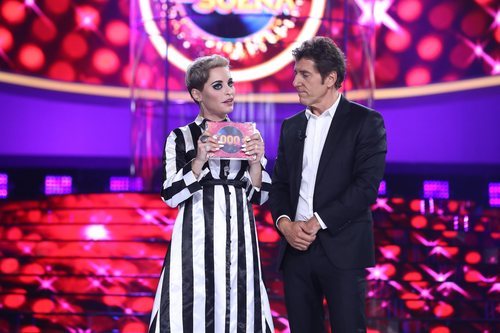 Soraya Arnelas, ganadora de la gala 1 de 'Tu cara me suena'