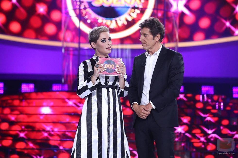 Soraya Arnelas, ganadora de la gala 1 de 'Tu cara me suena'