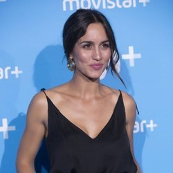 Megan Montaner, Elena en 'Velvet Colección', en el Upfront Movistar+ 2018