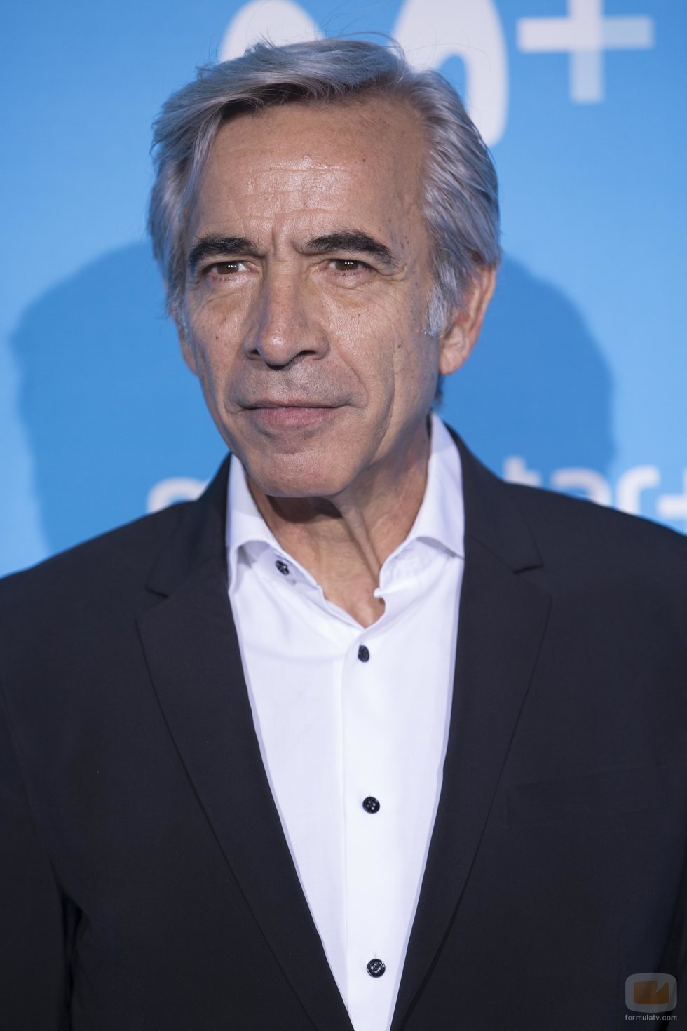 Imanol Arias, Eduardo Godó en 'Velvet Colección', en el Upfront Movistar+ 2018