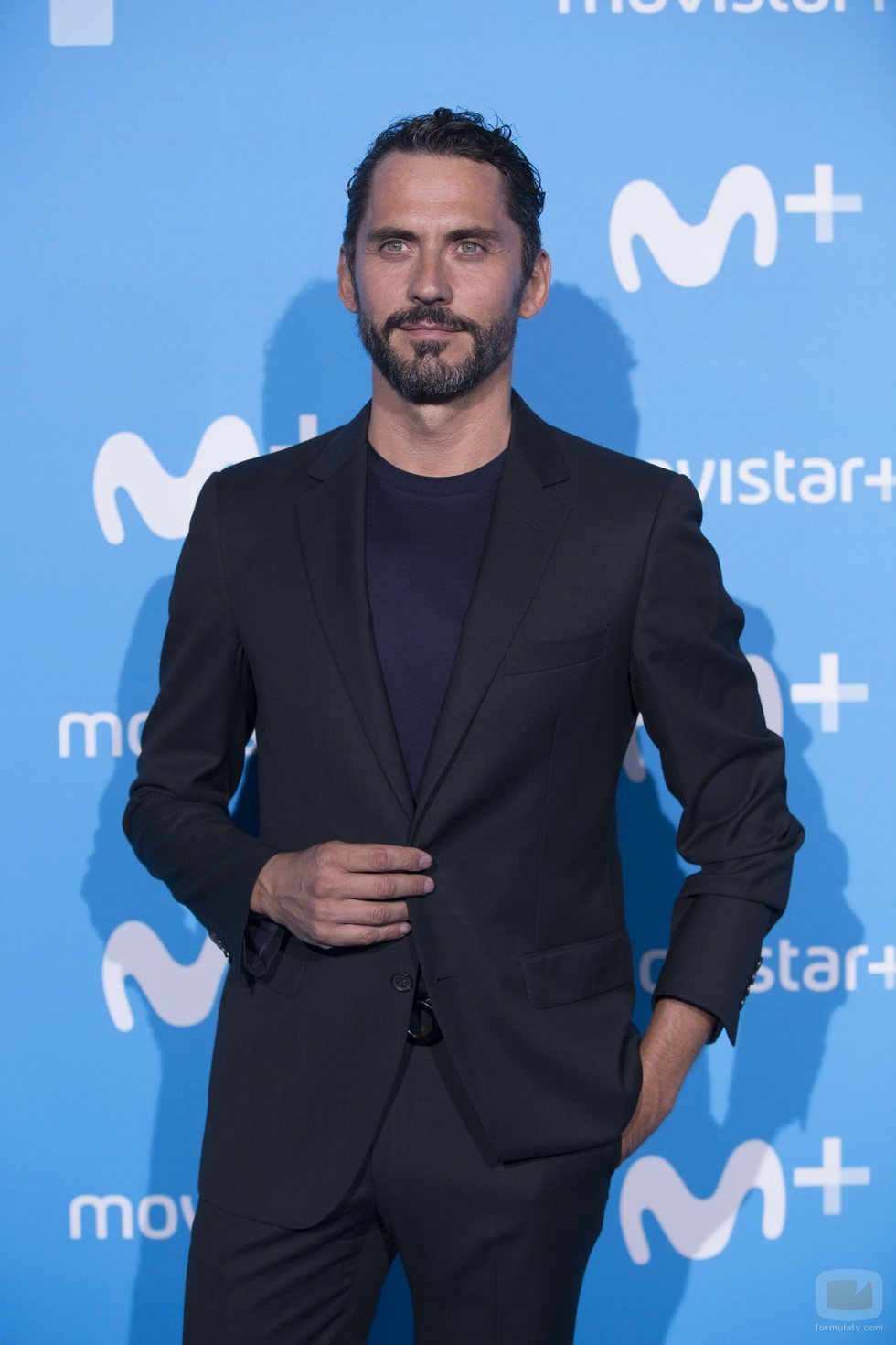Paco León, Manolo en 'Arde Madrid', en el Upfront Movistar+ 2018