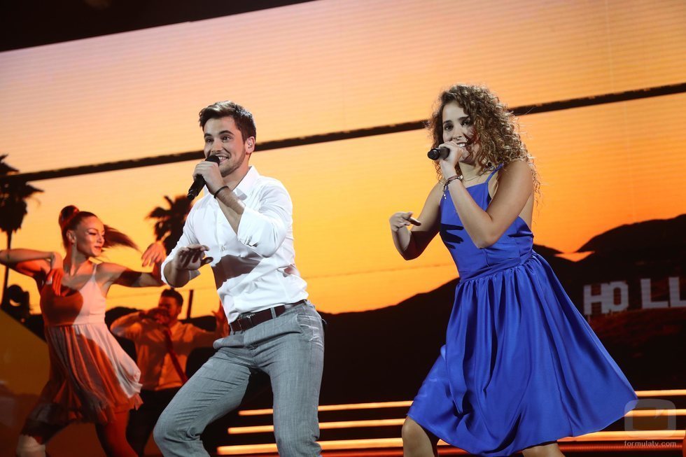 Marilia y Joan en la Gala 2 de 'OT 2018'
