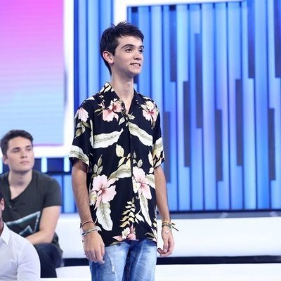 Dave al ser nominado en 'OT 2018'